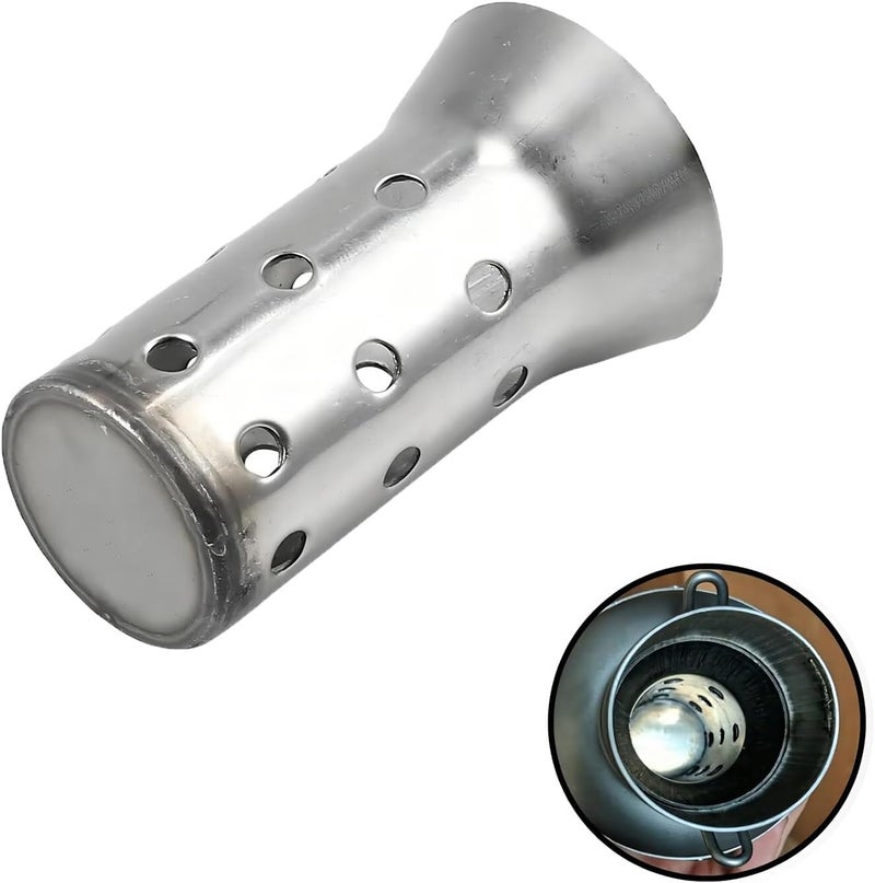 DgNeLai Motorcycle DB Killer 51mm Universal Exhaust Muffler Silencer Baffle Removable Noise Eliminator - Image 1
